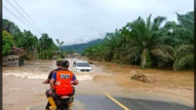 Sungai Lae Soraya Meluap, Arus Pantai Barat Selatan Lumpuh