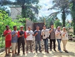 BRI Unit Sinunukan Bersama Pemdes Widodaren Kolaborasi Perbaiki Jalan Desa