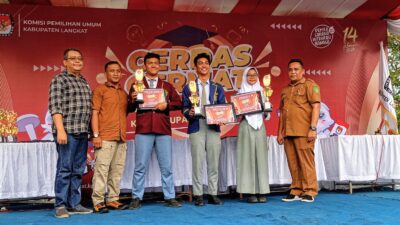 SMAN 1 Secanggang Juarai Cerdas Cermat Kepemiluan KPU Langkat