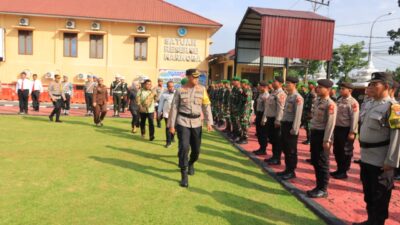Polres Labuhanbatu Siap Amankan Perayaan Natal 2023 dan Tahun Baru 2024