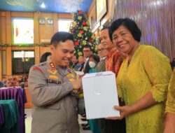 Kapolres Labuhanbatu Minggu Kasih Bersama Jemaat GMI
