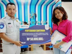 Ahli Waris Wartawan TvOne Terima Santunan Jasa Raharja