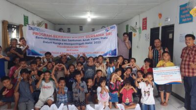 BRI BO Medan Thamrin Berikan Bantuan ke Panti Asuhan Anak Emas