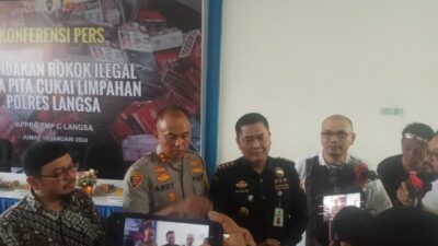 BC Menerima Pelimpahan Penindakan Rokok Illegal dari Polres Langsa