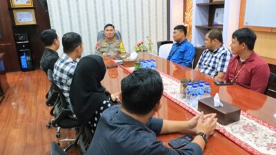 Dukung Pemilu Lancar, Kapolres Labuhanbatu Koordinasi dengan PLN UP3 Rantauprapat