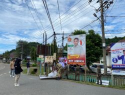 Panwaslih Aceh Selatan Tertibkan APK,  Deri Friadi : Sebagai Shock Terapi