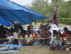 Ratusan Pengungsi Rohingya di Karang Gading Menunggu Kepastian