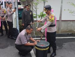 Polres Aceh Selatan Gelar Upacara Korp Raport Kenaikan Pangkat