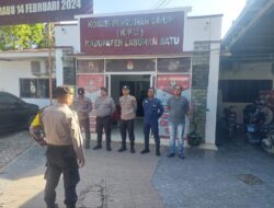 Persiapan Pemilu 2024, Polres Labuhanbatu Lakukan Pengamanan 2 Kantor KPU