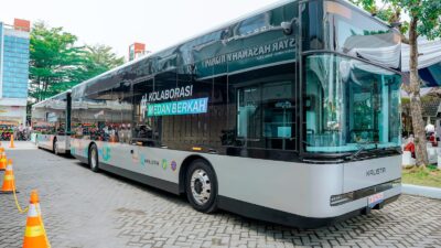 Bus Listrik Gratis Kota Medan Diminati Masyarakat