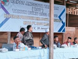 Pengurus Koperasi Produsen Bina Karya Gelar RAT Tahun Buku 2022-2023