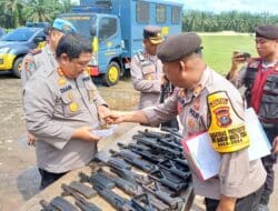 Kapolres Palas Cek Kesiapan Operasi Mantap Brata Toba 2023-2024.