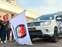 Kapolres Labuhanbatu Berangkatkan Penyaluran Logistik Pemilu 2024