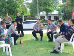 Kapolres Labuhanbatu Pantau PSU TPS 53 dan TPS 11 di Labura