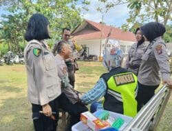 Sie Dokkes Polres Labuhanbatu Lakukan Patroli Kesehatan Personel
