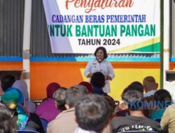 Bupati Karo Launching Penyaluran Cadangan Pangan Pemerintah Kepada 21.339 KPM