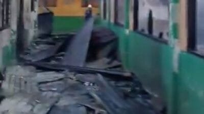 Bangunan SMPN 2 Babalan Hangus Dilalap Si Jago Merah