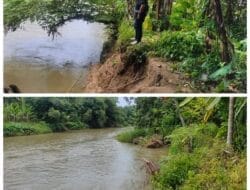 Diterjang Erosi Krueng Susoh, Warga Dusun II Cot Jirat Blangpidie Minta Bangun Tanggul