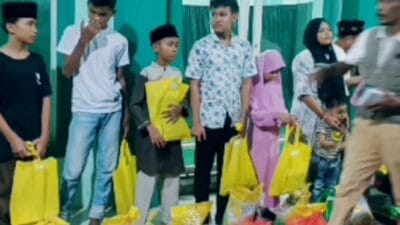 Kamp 13 Bukber dan Santuni Anak Yatim di Mushala Nurul Iman