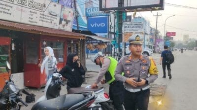 Ops Keselamatan Toba 2024 Polres Labuhanbatu Awasi Pelanggaran Lalu Lintas