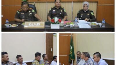 Kejari Abdya Titipkan Aset Sita Eksekusi Perkebunan PT. CA kepada PT. ASN