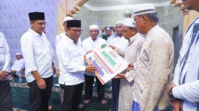 Pj. Wali Kota Pimpinan Safari Ramadan di Padangsidimpuan Tenggara