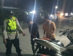 Antisipasi Balapan Liar, Polres Aceh Selatan dan Jajaran Patroli Malam