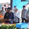 Pj. Walikota Letnan Pantau Harga Kebutuhan Pokok di Pasar
