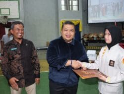 Bupati Tapsel Jadi Irup Pelepasan Ambalan SMAN 2 Plus Sipirok dan SMK Martabe