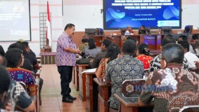 Sekdakab Karo Hadiri Sosialisasi SP4N LAPOR 2024