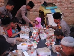 Kapolres Madina Buka Puasa Bersama Keluarga Tuna Netra, Air Mata tak Terbendung
