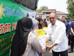 Antisipasi Inflasi Jelang Ramadan, Faisal Hasrimy Gelar Gerakan Pasar Murah di Sei Lepan