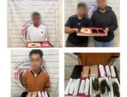 Satu Malam Polres Aceh Selatan Amankan 4 Penyalahgunaan Narkotika