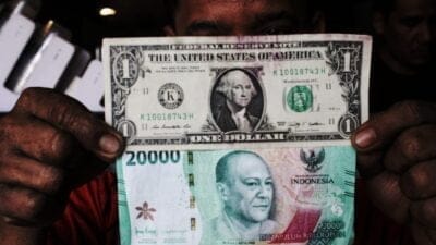 Rupiah Anjlok di Angka Rp16.265 Per Dolar AS