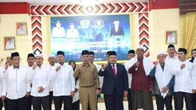 Bupati Lantik Pengurus LPTQ Kabupaten Tapsel Periode 2023-2025