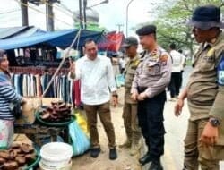 Ciptakan Keindahan, PKL Pasar Sabtuan Tanjungmorawa Ditertibkan