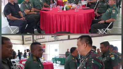 Danrem 011/Lilawangsa dan Prajurit TNI Halal Bihalal