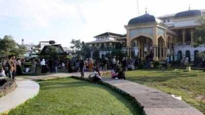 Libur Lebaran, Istana Maimun Diramaikan Wisatawan Luar Daerah
