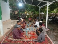 Warga Ujong Tungkat Buka Puasa Bersama di Meunasah At-Taqwa