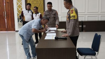 Pabanrim Polres Aceh Selatan Tutup Penerimaan Polri