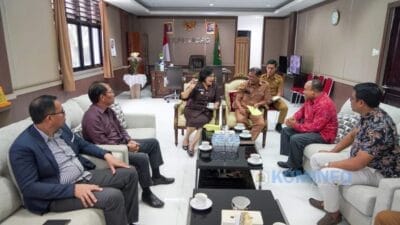 Bupati Karo Apresiasi Audiensi Panitia Perayaan Paskah GPDI di Bukit Kubu Berastagi