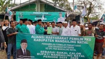 Datangi Kantor PKB Madina, Aliansi Masyarakat Pemilih Minta Ivan Iskandar Maju di Pilkada 2024