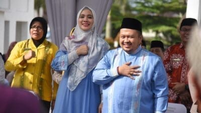 Ribuan Peserta Pawai Meriahkan Pembukaan MTQ 56 Kabupaten Tapsel