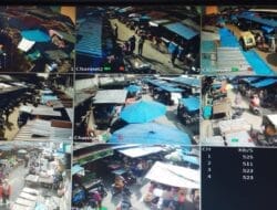 Tingkatkan Keamanan, Pasar Rakyat Tanjung Morawa Dilengkapi CCTV