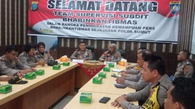 Tim Supervisi Polda Sumatera Utara Kunjungi Polres Labuhanbatu