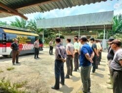 Kasat Binmas Polres Labuhanbatu Beri Arahan kepada Satpam PT Humada