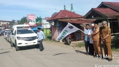 Camat Lepas 16 dari 30 Jemaah Calon Haji Sinunukan Kloter 3