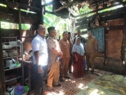 Dinas PERKIM Aceh Selatan Tinjau Rumah tak Layak Huni Meukek