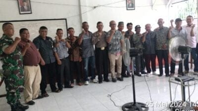 RAT KUD Cerah Desa Sinunukan II Sepakat Kukuhkan Kembali Pengurus Lama