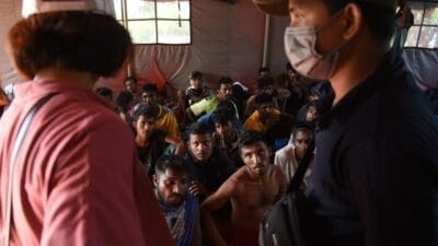 Sebanyak 51 Etnies Rohingya Kembali Masuk ke Perairan Sumut